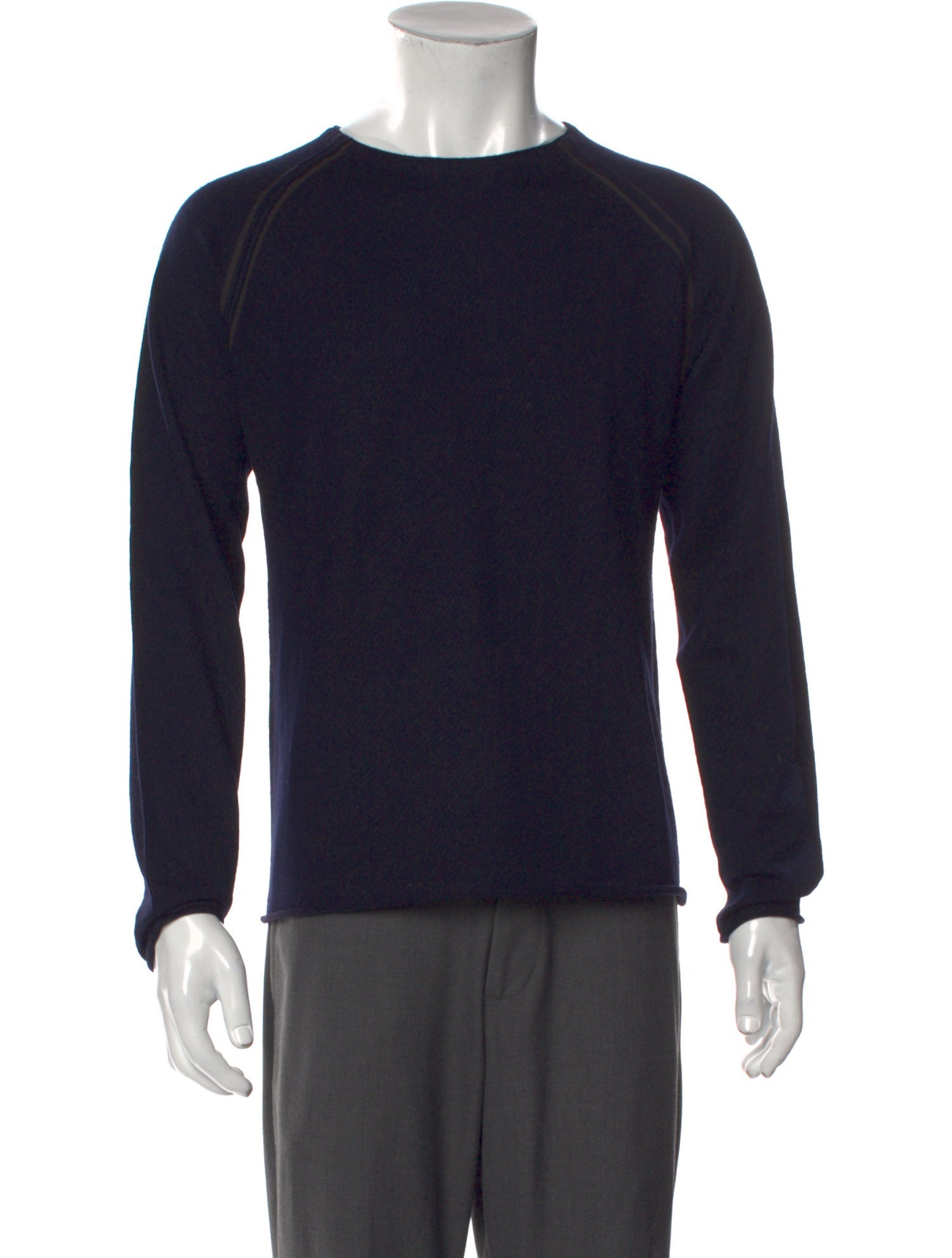Armani Collezioni Wool Crew Neck Pullover