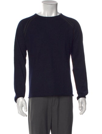 Armani Collezioni Wool Crew Neck Pullover