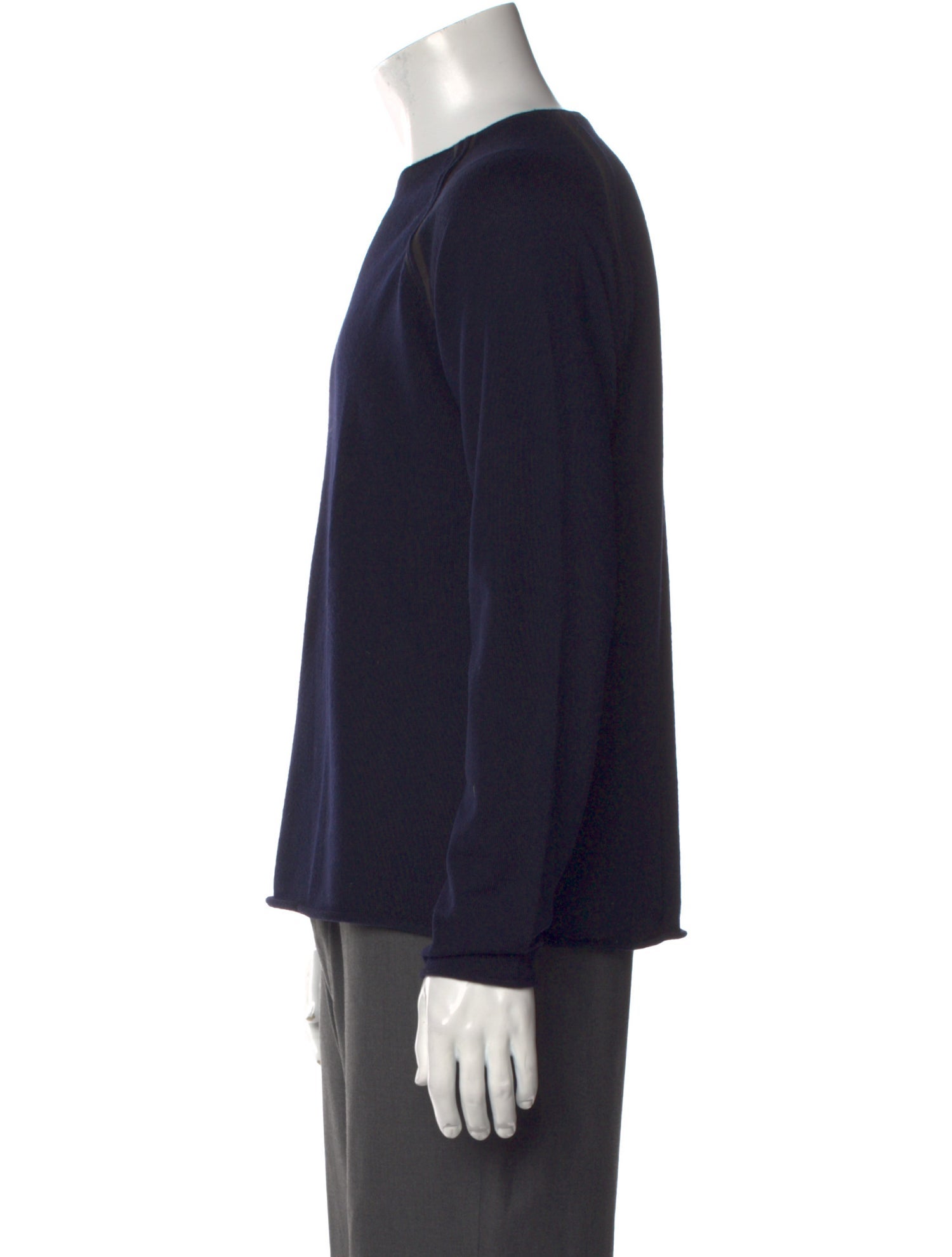 Armani Collezioni Wool Crew Neck Pullover
