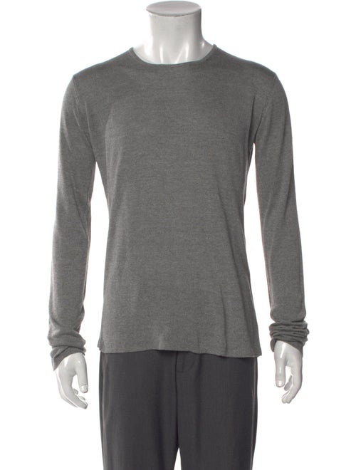 Armani Collezioni Crew Neck Long Sleeve Pullover