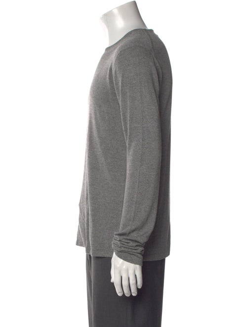 Armani Collezioni Crew Neck Long Sleeve Pullover