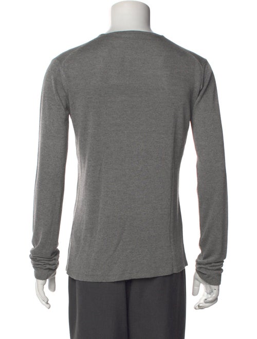 Armani Collezioni Crew Neck Long Sleeve Pullover