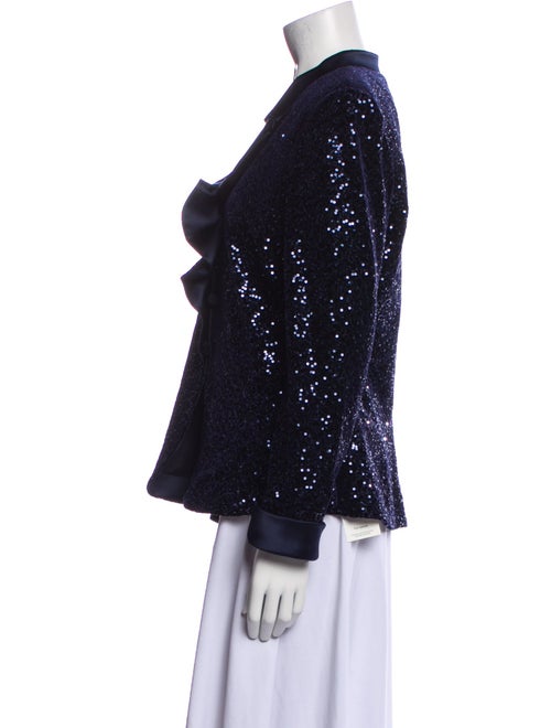 Armani Collezioni Sequin Patterned Evening Jacket