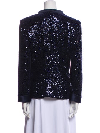 Armani Collezioni Sequin Patterned Evening Jacket