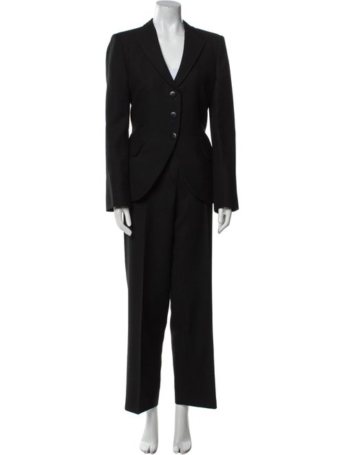 Armani Collezioni Virgin Wool Pantsuit