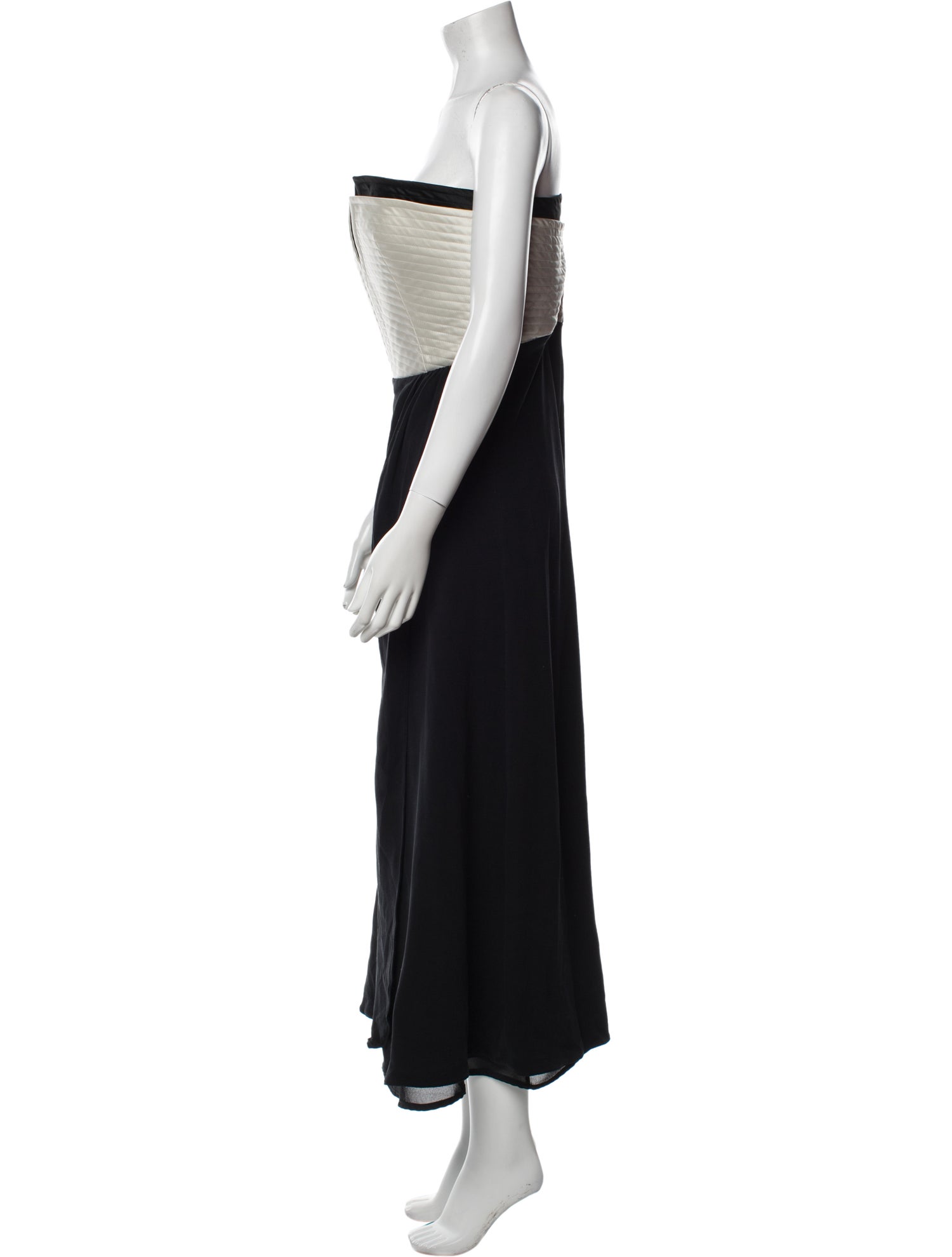 Armani Collezioni Silk Midi Length Dress