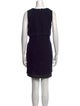 Armani Collezioni Bateau Neckline Mini Dress