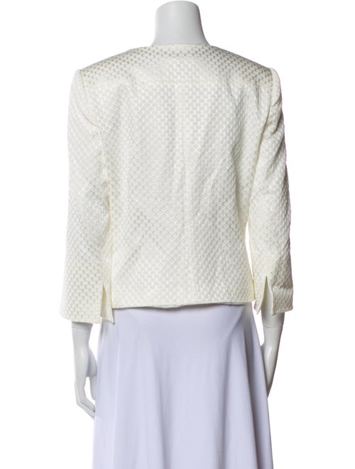 Armani Collezioni Tweed Pattern Evening Jacket