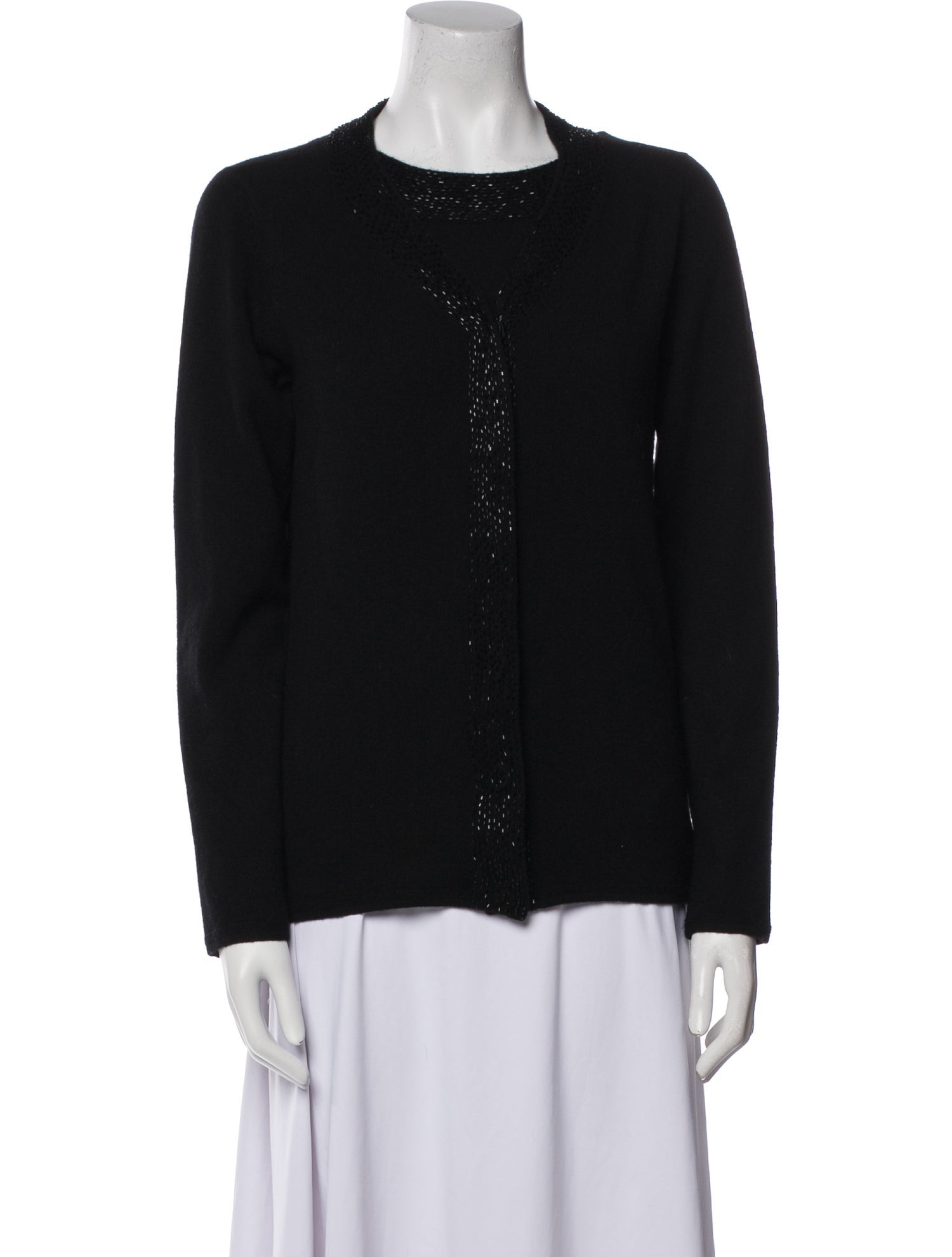 Armani Collezioni Cashmere Crew Neck Sweater