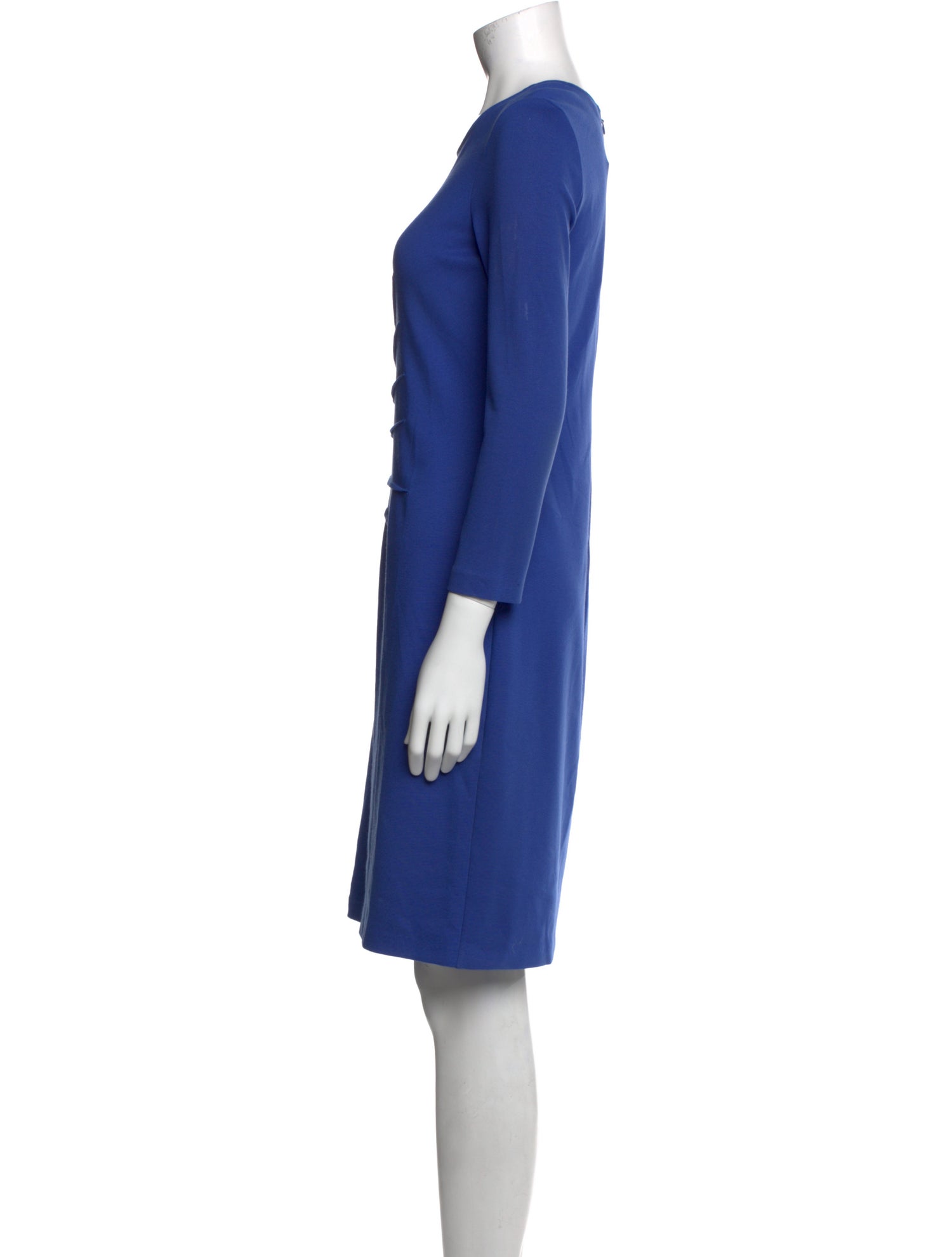 Armani Collezioni Crew Neck Knee-Length Dress