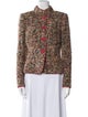 Armani Collezioni Tweed Pattern Evening Jacket