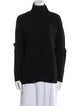 Armani Collezioni Merino Wool Mock Neck Sweater