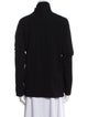 Armani Collezioni Merino Wool Mock Neck Sweater