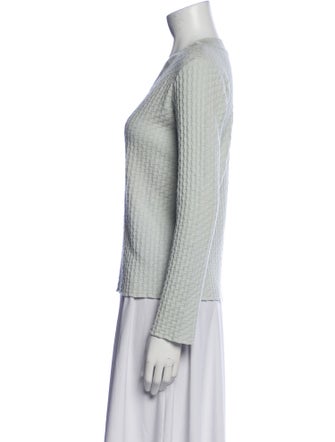 Armani Collezioni Virgin Wool V-Neck Sweater