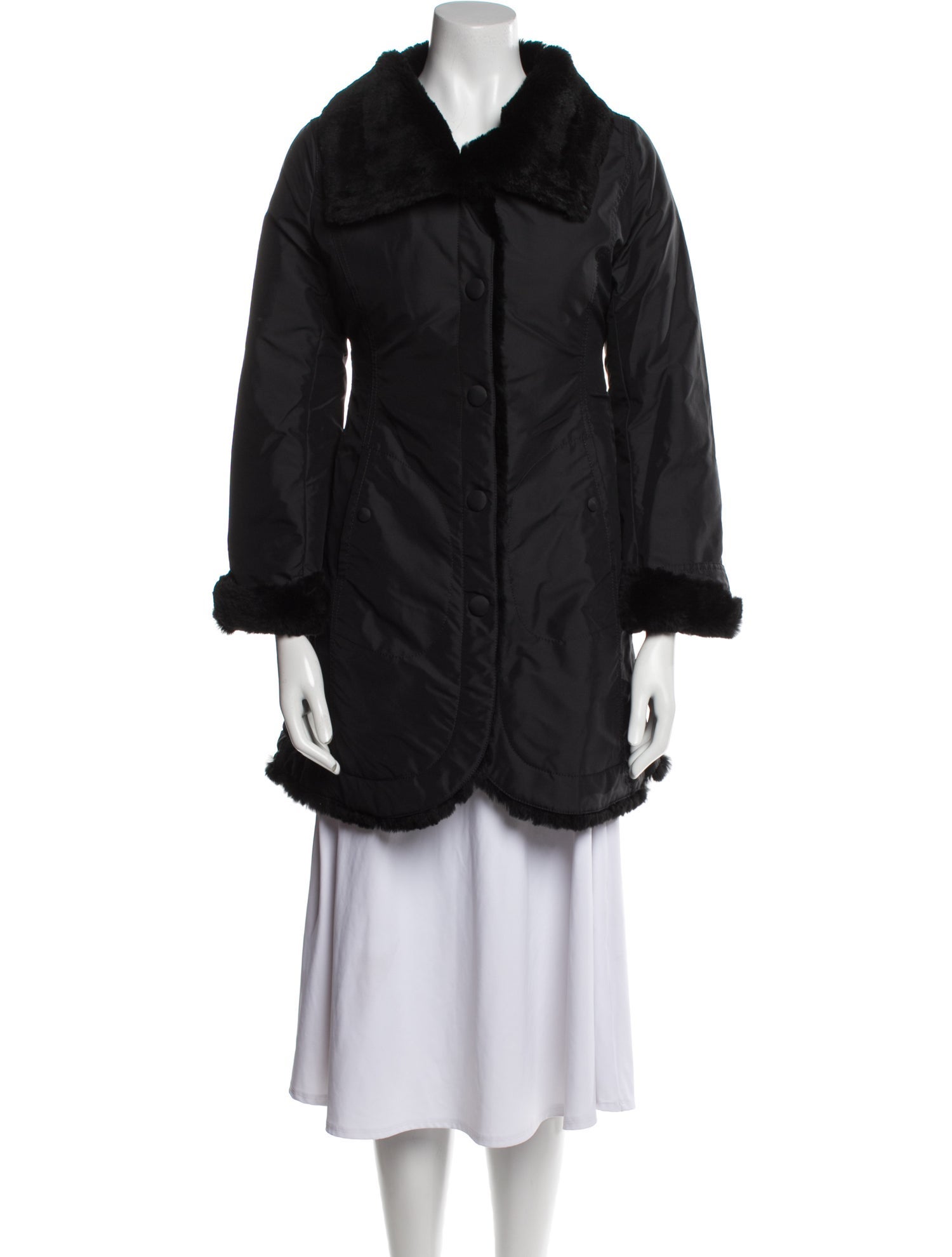 Armani Collezioni Fur Coat