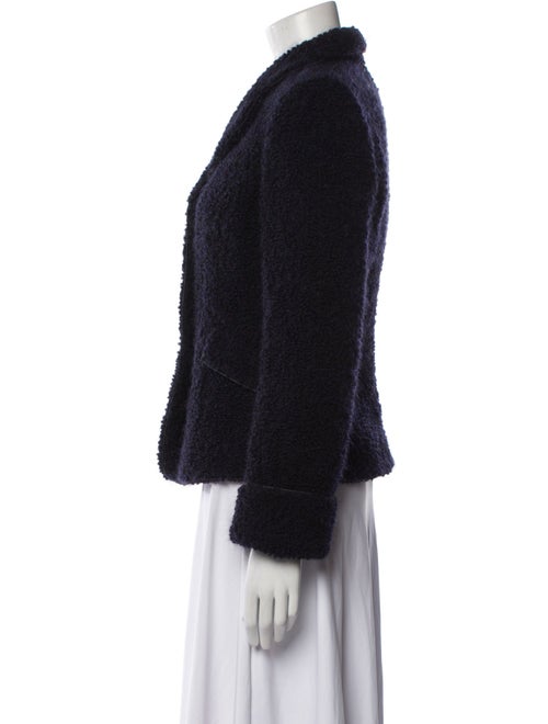 Armani Collezioni Tweed Pattern Blazer