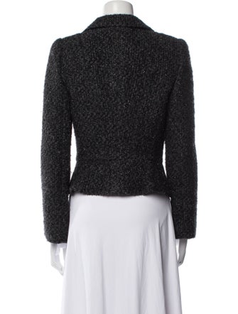 Armani Collezioni Tweed Pattern Blazer
