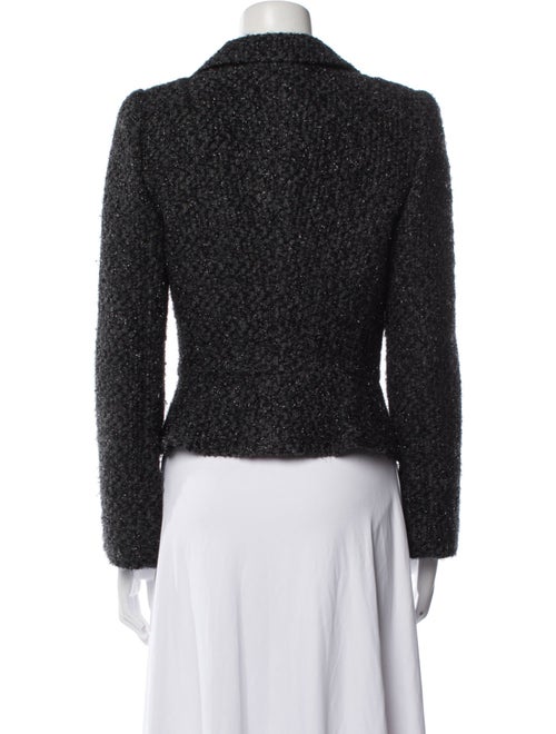 Armani Collezioni Tweed Pattern Blazer