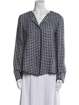 Armani Collezioni Printed Blazer