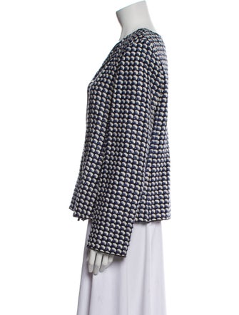 Armani Collezioni Printed Blazer