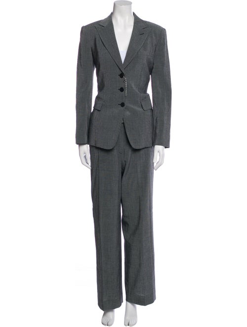 Armani Collezioni Virgin Wool Pantsuit