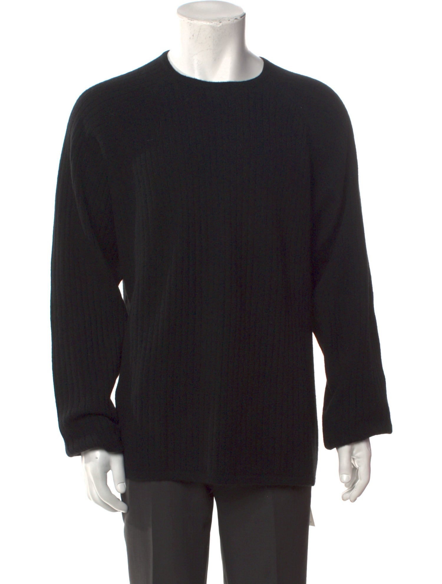 Armani Collezioni Cashmere Crew Neck Pullover
