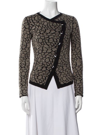 Armani Collezioni Floral Print Evening Jacket