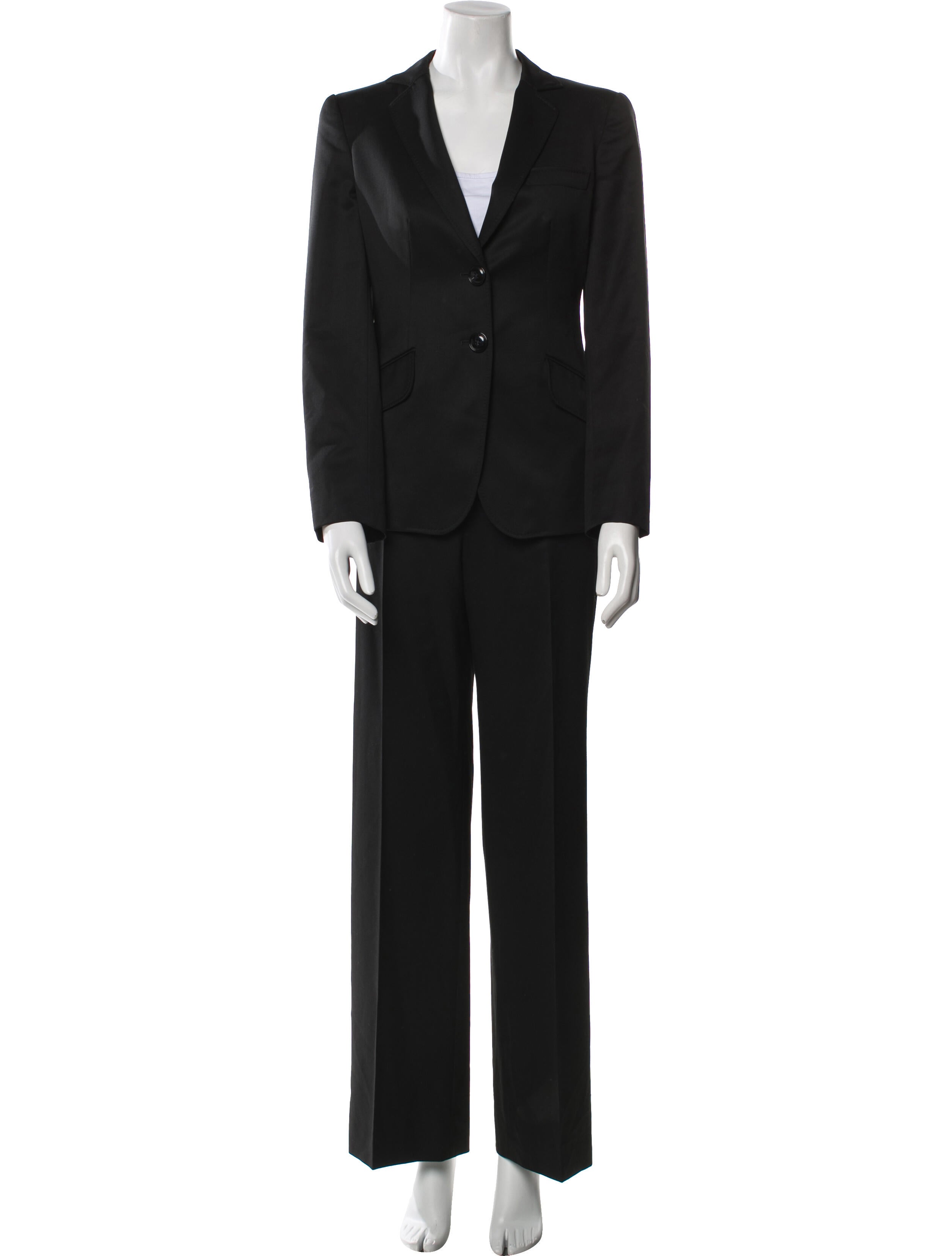 Armani Collezioni Virgin Wool Pantsuit