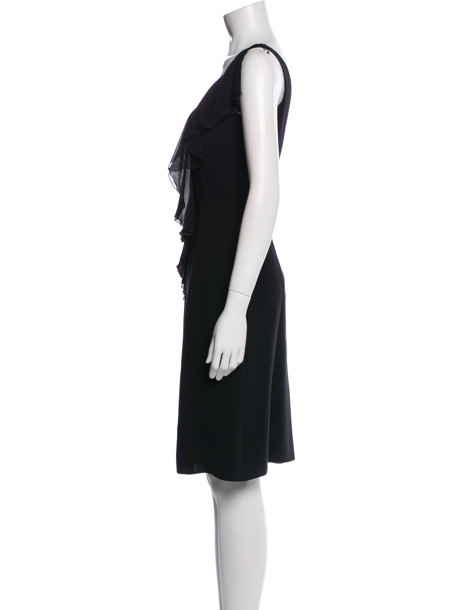 Armani Collezioni Silk Knee-Length Dress