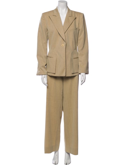 Armani Collezioni Virgin Wool Pant Set