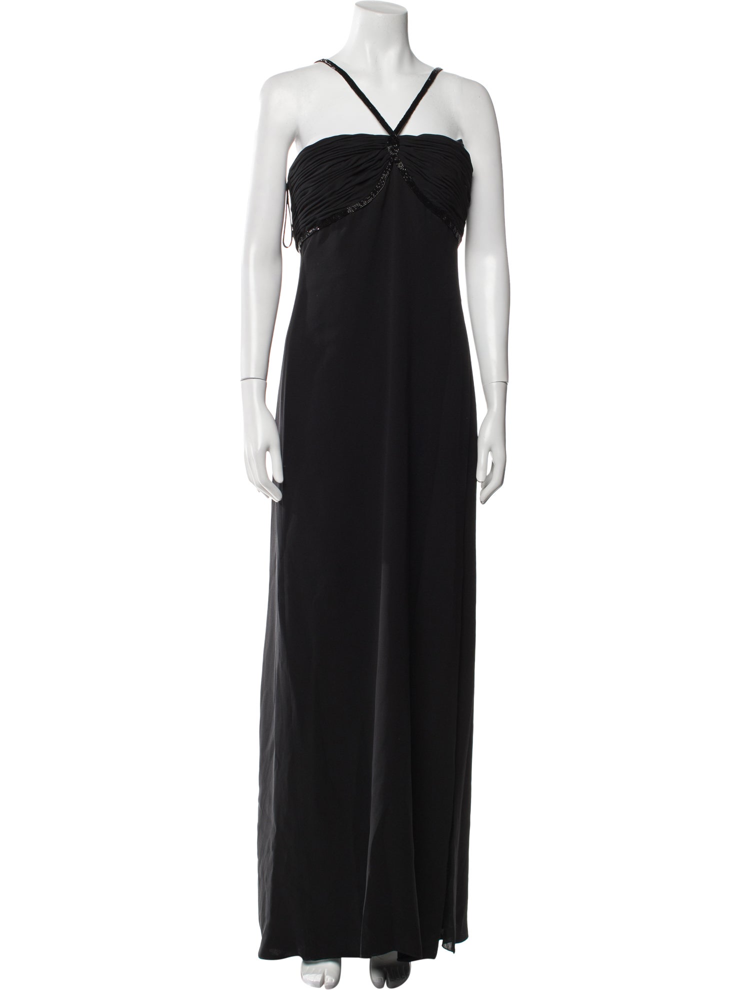 Armani Collezioni Halterneck Long Dress