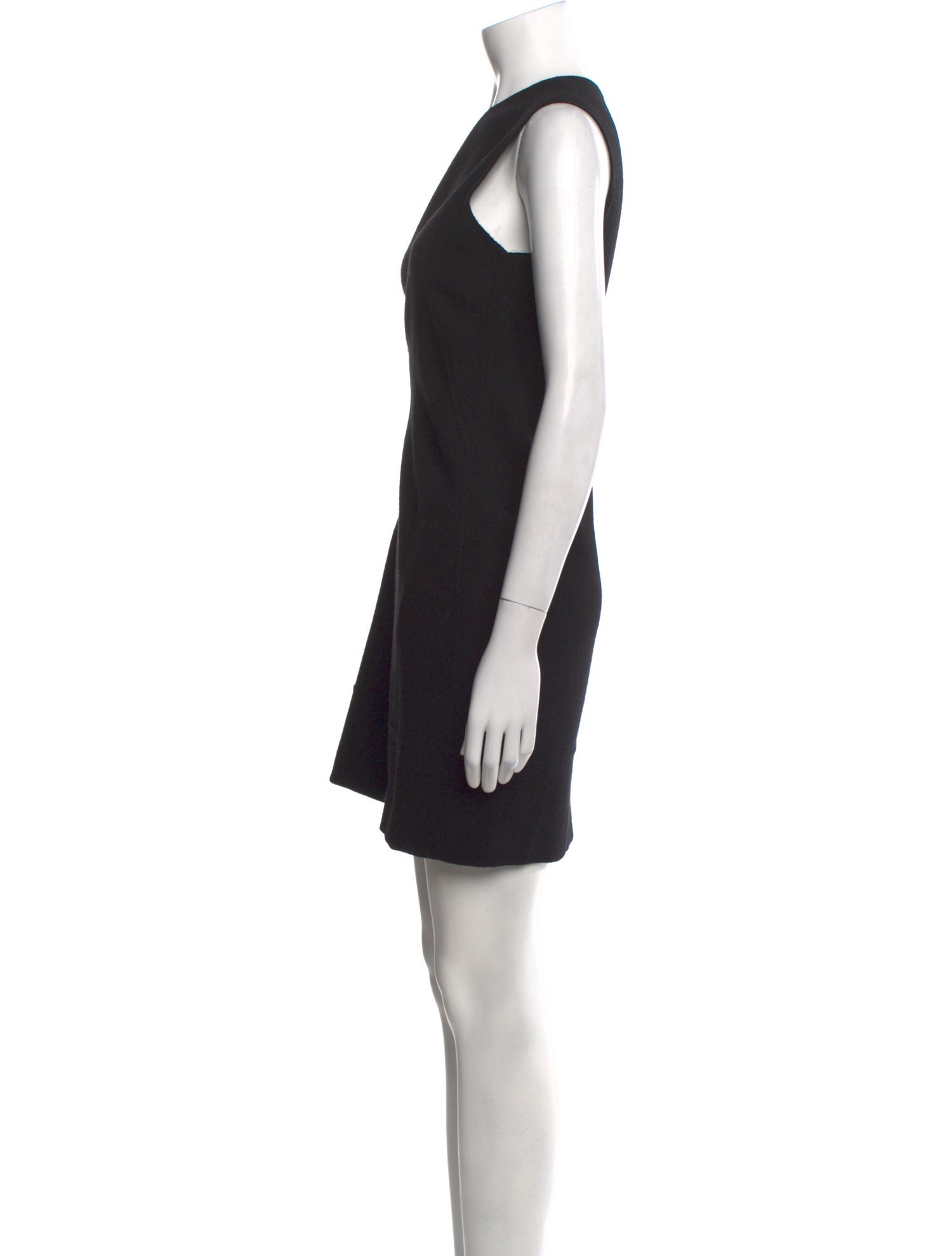 Armani Collezioni Wool Mini Dress