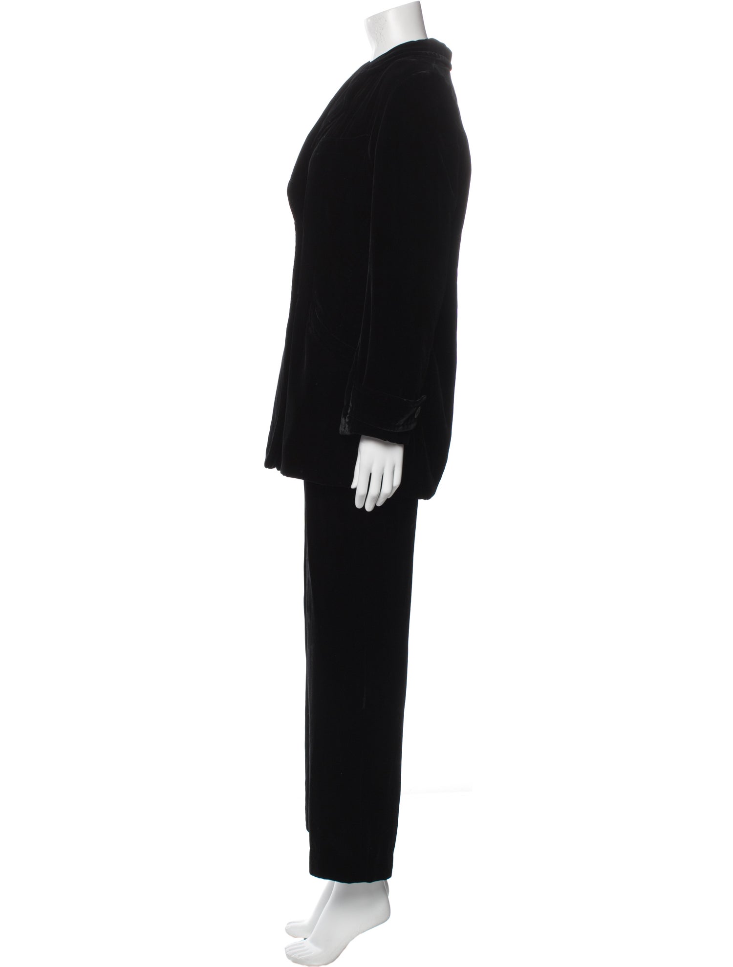 Armani Collezioni Ruffle Embellishment Pant Set