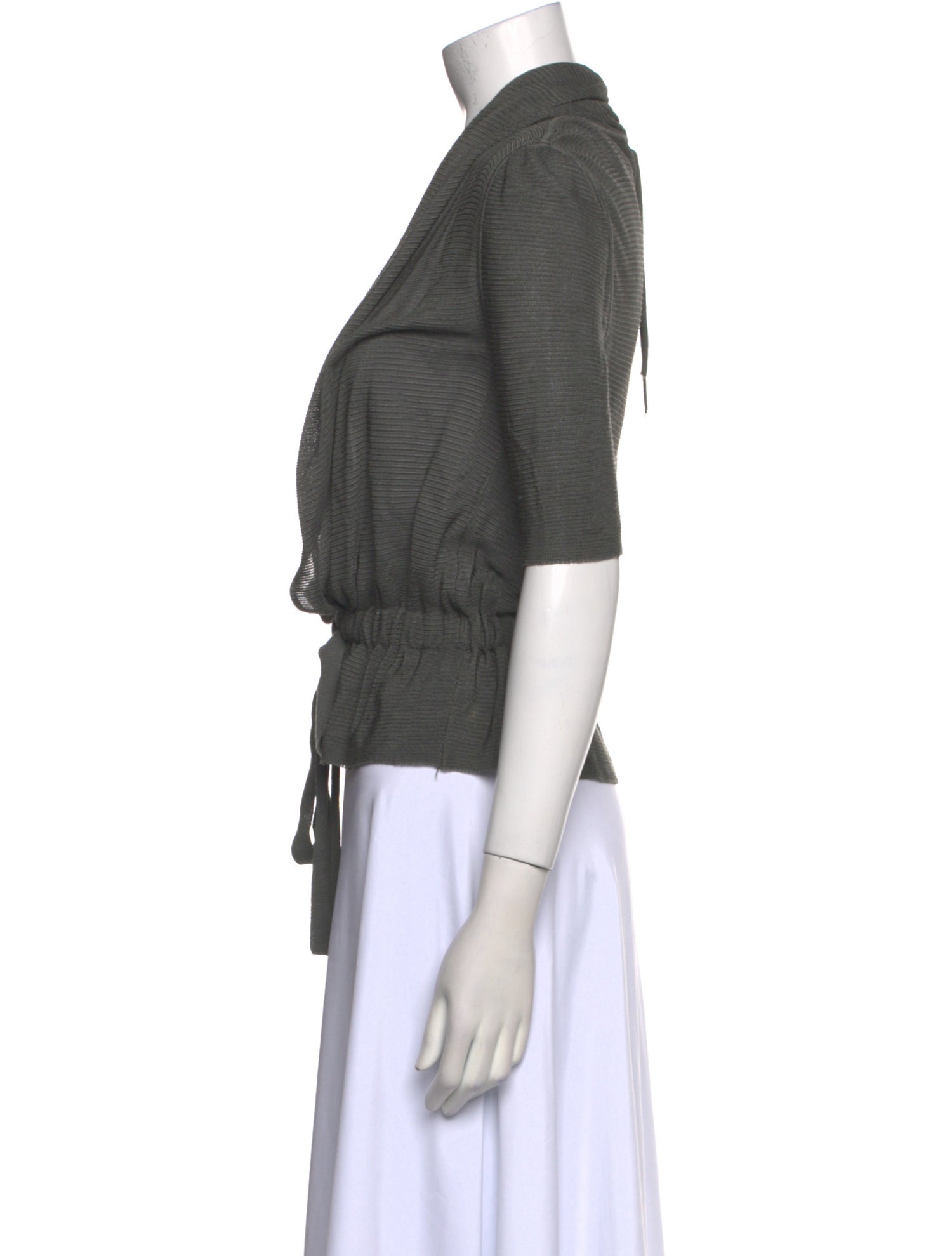 Armani Collezioni Open Front Sweater