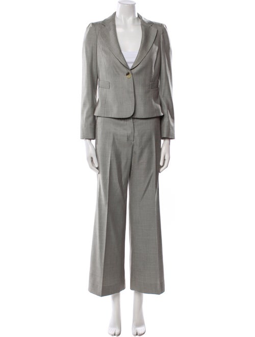 Armani Collezioni Virgin Wool Pantsuit