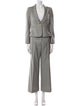 Armani Collezioni Virgin Wool Pantsuit