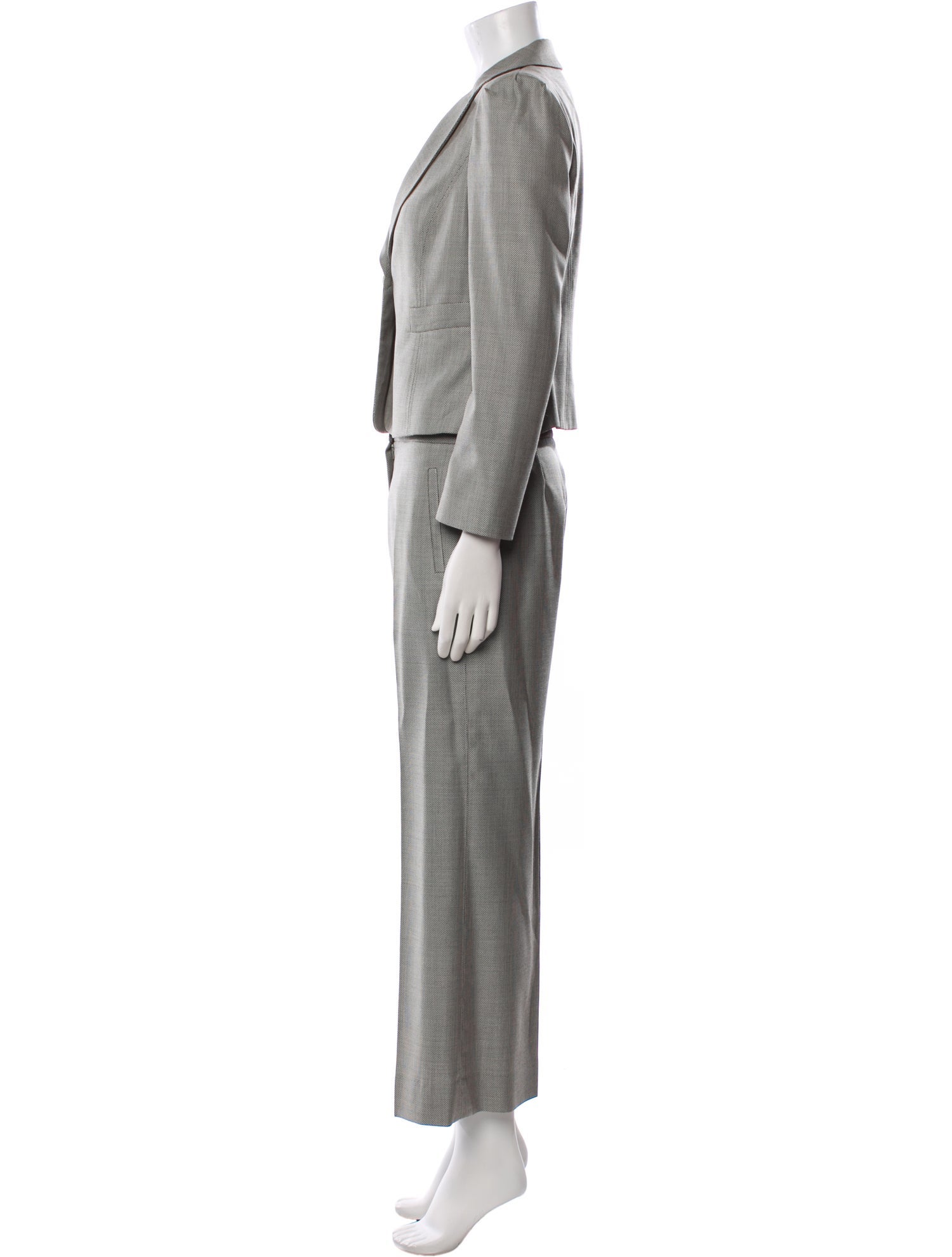 Armani Collezioni Virgin Wool Pantsuit