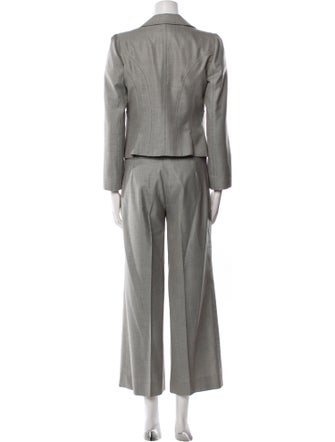 Armani Collezioni Virgin Wool Pantsuit