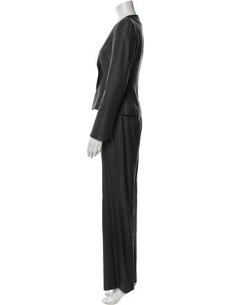 Armani Collezioni Virgin Wool Pantsuit