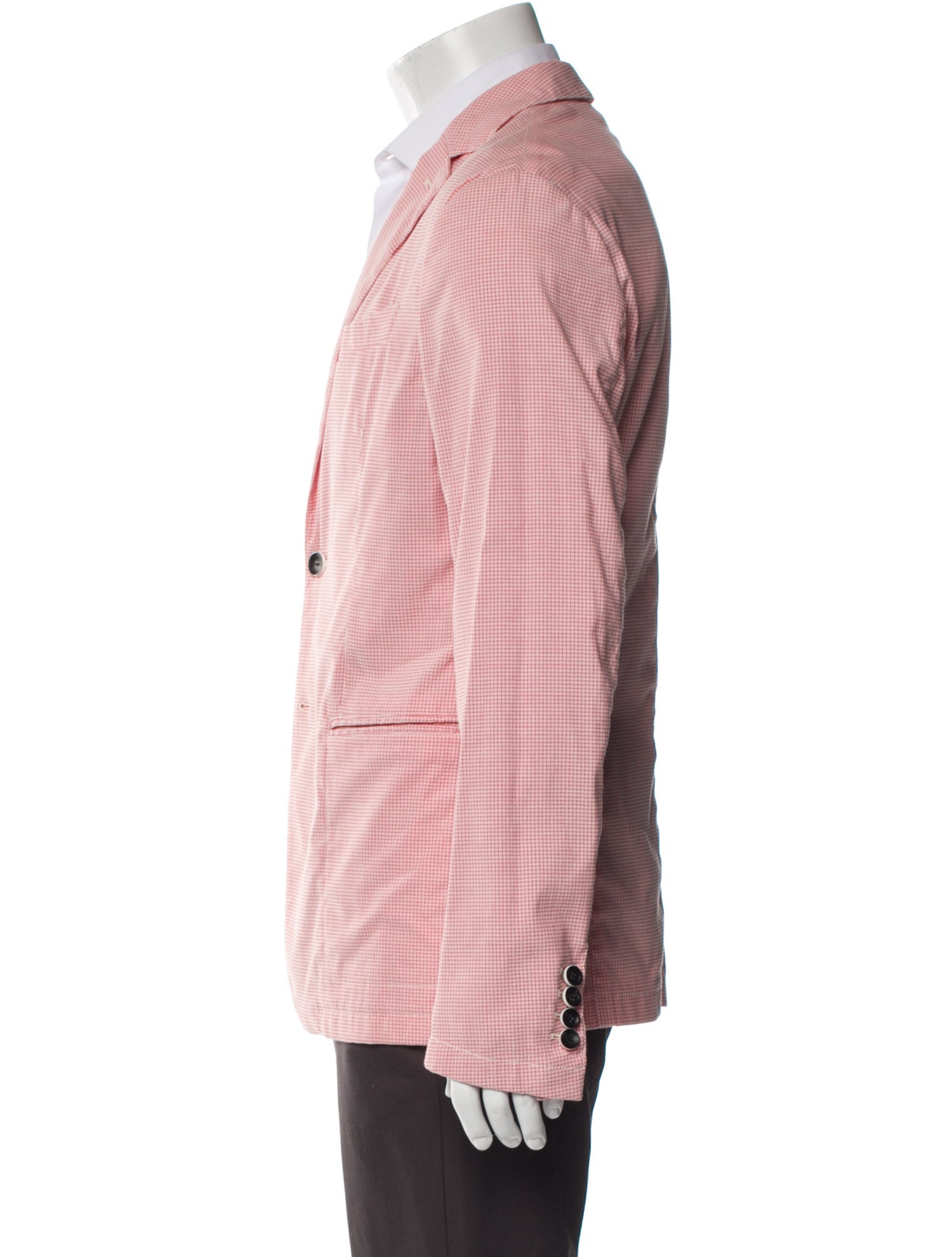 Armani Collezioni Plaid Print Blazer w/ Tags