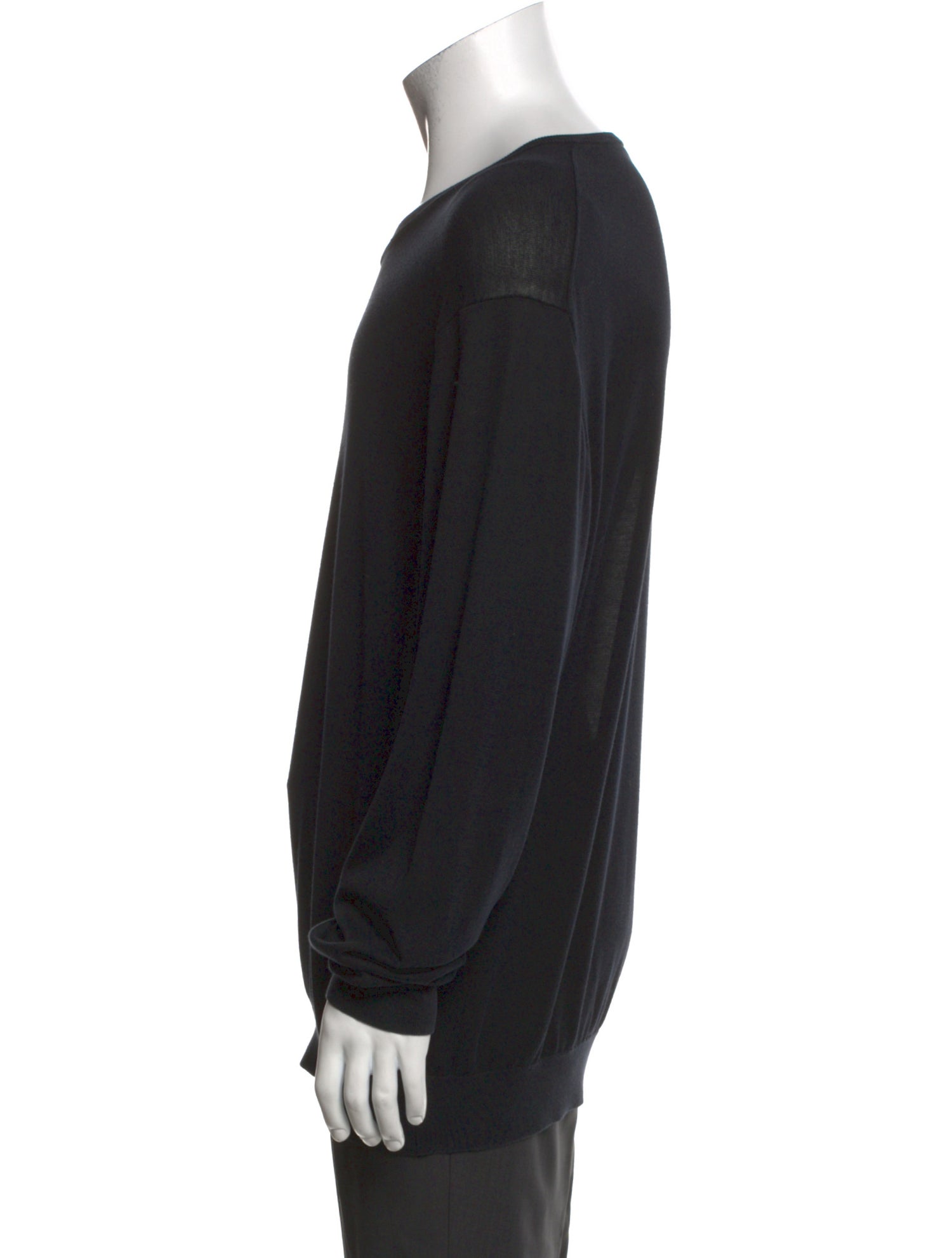 Armani Collezioni V-Neck Long Sleeve Pullover