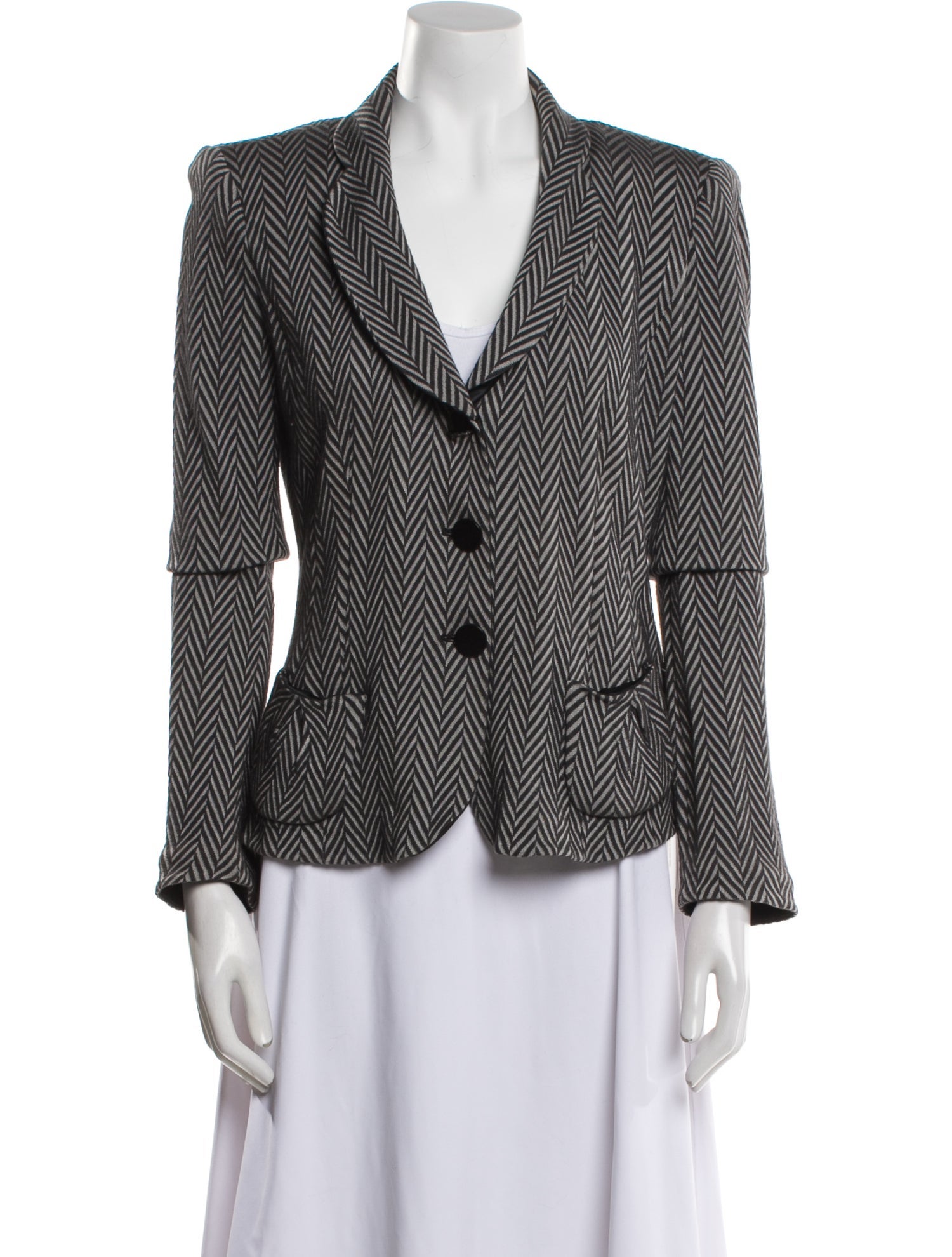 Armani Collezioni Printed Blazer