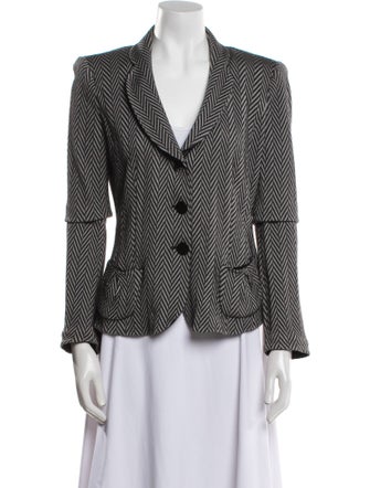Armani Collezioni Printed Blazer