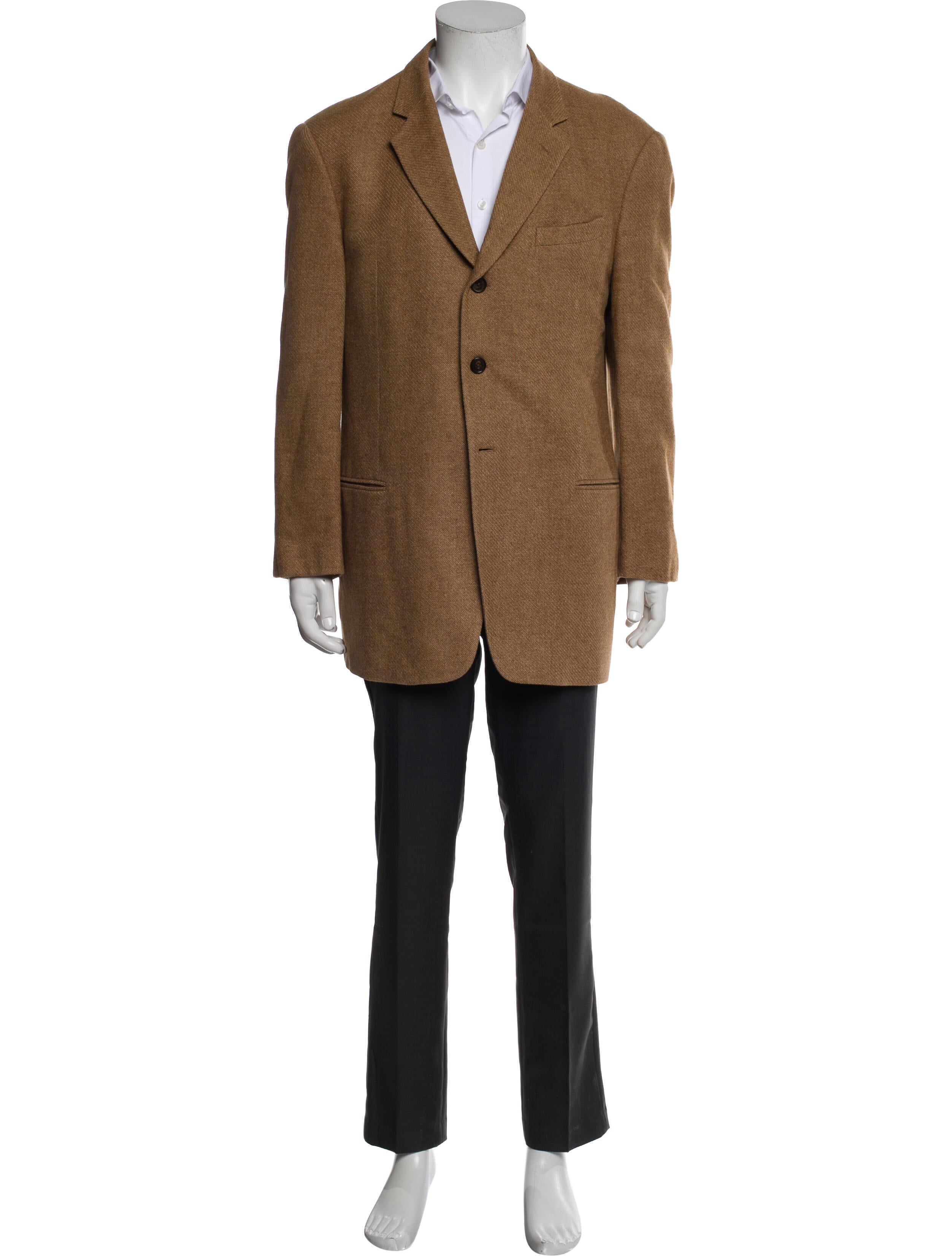 Armani Collezioni Wool Overcoat