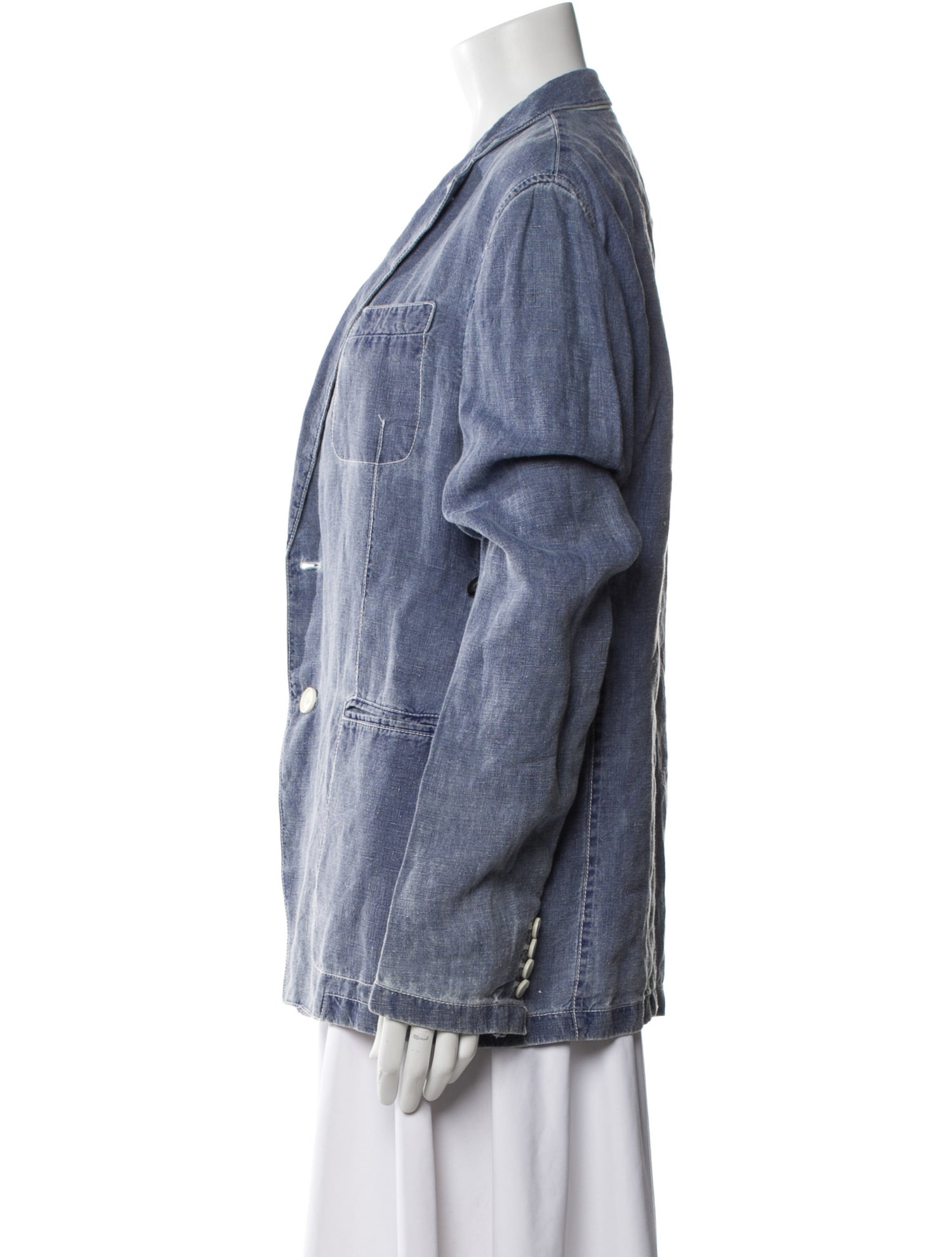 Armani Collezioni Linen Denim Jacket