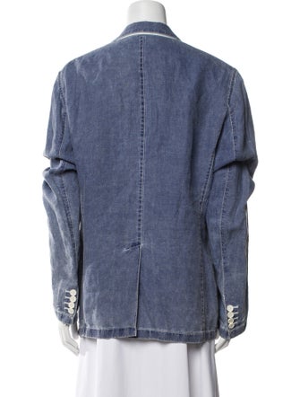 Armani Collezioni Linen Denim Jacket