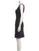 Armani Collezioni Printed Knee-Length Dress