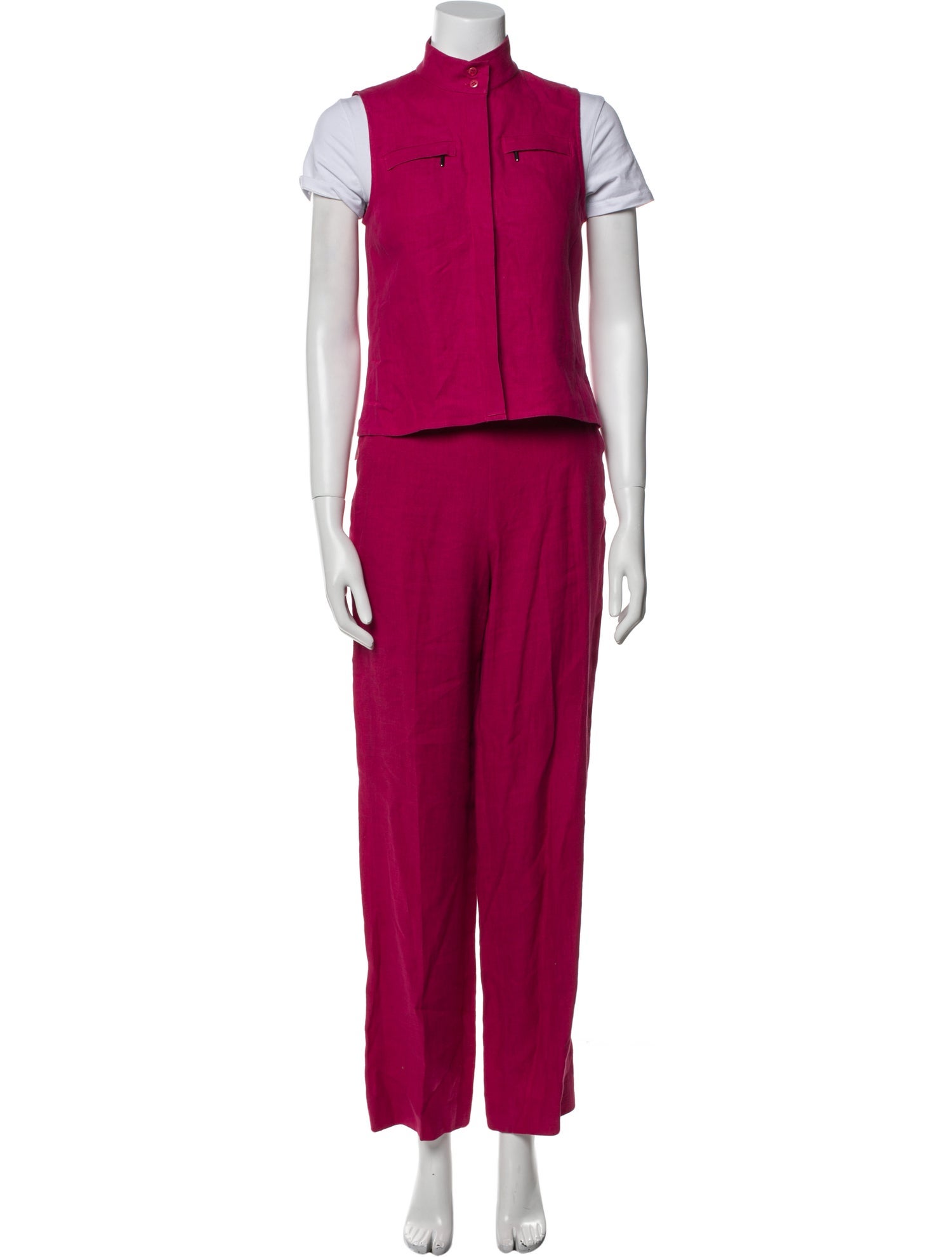 Armani Collezioni Silk Pantsuit