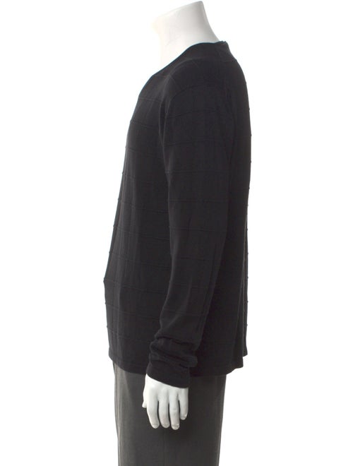 Armani Collezioni V-Neck Long Sleeve Pullover