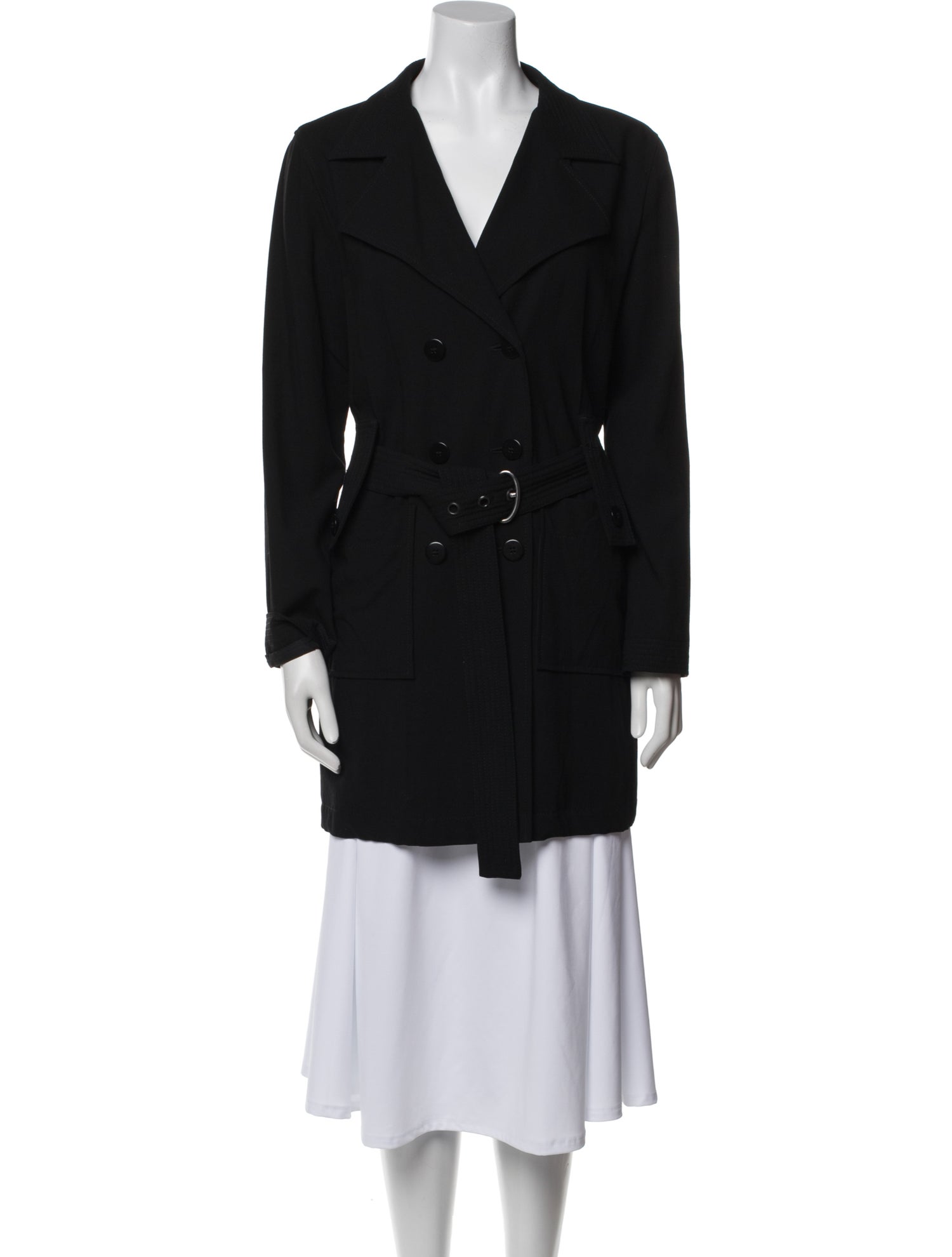 Armani Collezioni Virgin Wool Peacoat